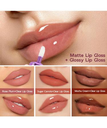  G n rique Lip gloss sets for girls lip tints for women - High shine lip care gloss in 4 colors long-lasting non-stick lipstick for women and girls - Buy Online on GoSupps.com