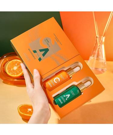 Vitamin C Serum for Face Vitamin A Face Serum for Women & Men Retinol Serum Use in morning and night Anti Aging & Wrinkle Facial Serum Gift Set - Buy Online on GoSupps.com