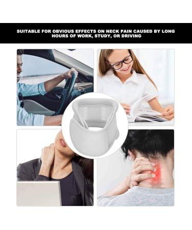 Adjustable Neck Collar for Pain Relief | Cervical Traction Device for Neck & Shoulder Support | Soft Wrap for Muscle Pain & Spine Pressure - Buy Online on GoSupps.com