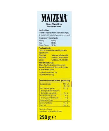 Buy Maizena Pure Corn Starch 250g | Premium Quality Corn Starch for Baking & Cooking - Fast International Shipping - Buy Online on GoSupps.com
