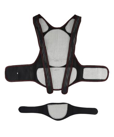 Decompression belts for the lumbar spine unisex self -warming support belt for the entire back 108 pieces magnets waist bandage magnetic heating therapy belt for correction 108 magnets XL