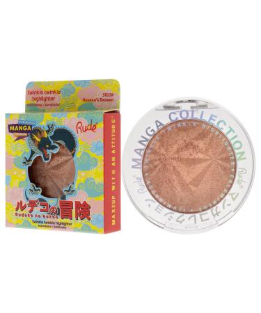 Rude Cosmetics Manga Collection Twinkle Twinkle Highlighter - Rudekos Dragon Highlighter for Women | 0.14 oz - International Shipping Available - Buy Online on GoSupps.com