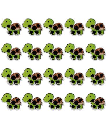 20 Pcs Stick-On Fever Indicators Forehead Temperature Sticker Fever Monitor Strips Cartoon Quick Simple Measurement Forehead 48 Hours Indicator Labels for Kids Todder