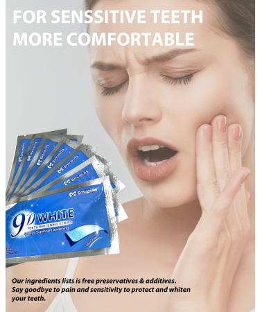 Non-Sensitive Teeth Whitening Strips | Effective Tooth Whitening for a Bright Smile - Buy Online on GoSupps.com