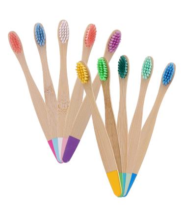 Healvian 10st interdental brush soft toothbrush travel toothbrush with soft bristle toothbrush cleaning camping toothbrush spray paint handwell brush daily use nylon