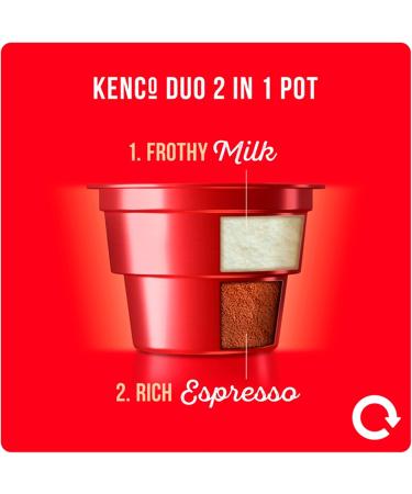 Kenco Duo Lot de 6 caf s instantan s au caramel sal (24 boissons au total) - Buy Online on GoSupps.com