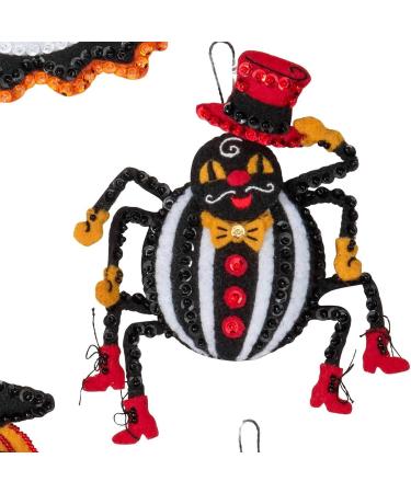 Bucilla 89276E Vintage Halloween Felt Ornament Kit - Set of 6 - Buy Online on GoSupps.com