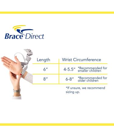 Pediatric Lace-Up Wrist Brace for Kids - Left Wrist, PDAC L3908, Ideal for Sprains, Strains, Carpal Tunnel & De Quervain's Syndrome - Buy Online on GoSupps.com