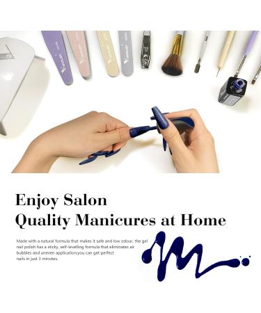 VENALISA Navy Blue Gel Nail Polish 15ml | Long Lasting Neutral Color Gel | DIY Nail Art Manicure Kit | Beauty Gifts - Buy Online on GoSupps.com