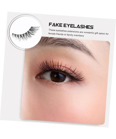 Beaupretty 5 Pairs fake eyelashes false lashes false eyelash bulk lashes eyelashes natural look eye lashes bulk lash strips lashes in bulk lashes bulk make up artificial fiber extend - Buy Online on GoSupps.com