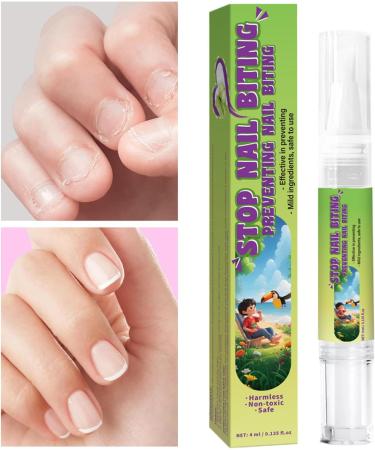  Ruwshuuk Stop Biting Your Nails - Anti-Bite Nail Polish 4ml - For Adults Home Travel Daycare Safe - Buy Online on GoSupps.com