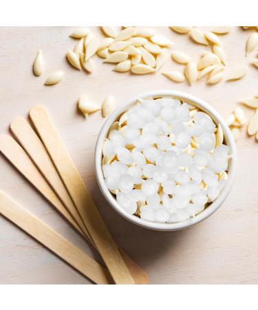 Minkissy 2 Pack Wax Beans for Painless Hair Removal - Hard Wax Beads Colophonium Pearl Wax for Smooth Skin - Buy Online on GoSupps.com