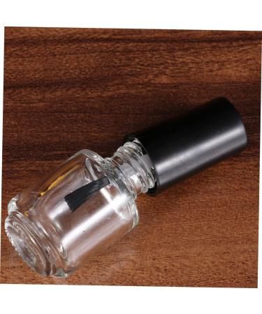  HONMEET Set of 20 x 5ml Black Glass Nail Polish Bottles with Brush for Refilling - Buy Online on GoSupps.com