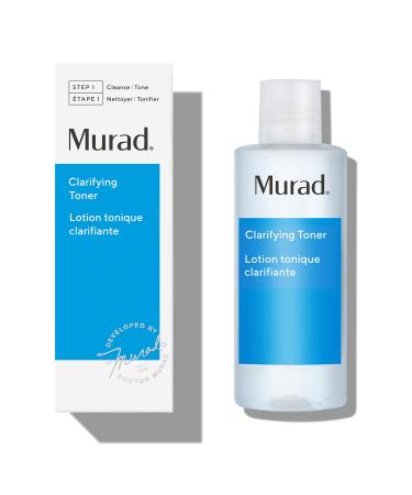 Murad Clarifying Toner - Cleansing Facial Treatment Removes Excess Oil and Impurities   Witch Hazel  Grape Seed Extract and Vitamin E Skin Toner  180 ml
