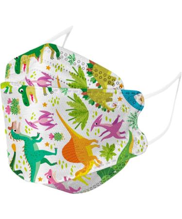 50pcs Children Colorful Mundschutz - Cute Fish Design 4-Layer Breathable Face Masks for Boys & Girls - Buy Online on GoSupps.com