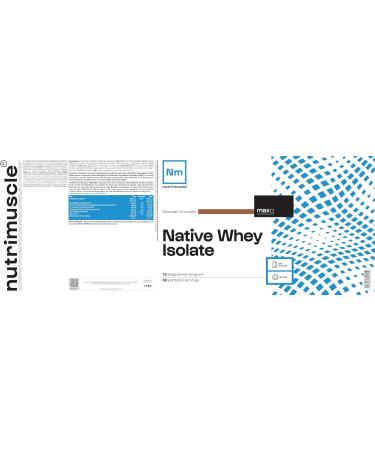 Native Low Lactose Whey Isolate | Up to 90% Protein French Milk Muscle Building Bodybuilding & Fitness | Nutrimuscle - Buy Online on GoSupps.com