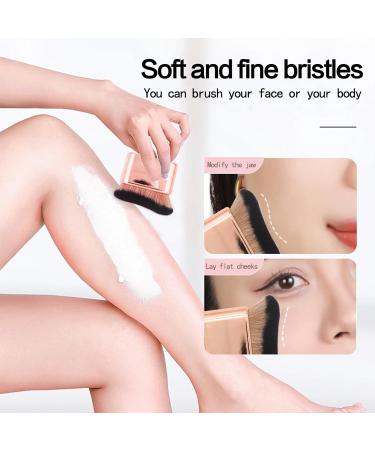 One Piece Soft Bristle Body Kabuki Foundation Brush Durable Body Tan Brush Applicator Ergonomic Handle Self Tanner Body Brush for Self Tanner Body Face - Buy Online on GoSupps.com