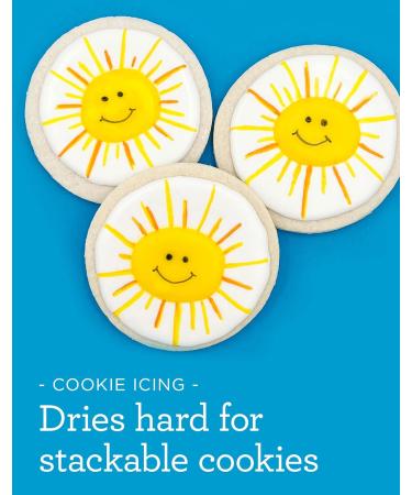 Satin Ice Cookie Icing (White) - Buy Online on GoSupps.com