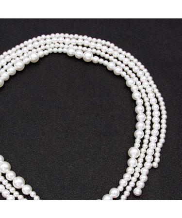 Beaupretty Pearl Hair Extensions Wedding Hair Accessories Wedding Headband Bridal Ribbon Headband Hair Vine - Buy Online on GoSupps.com