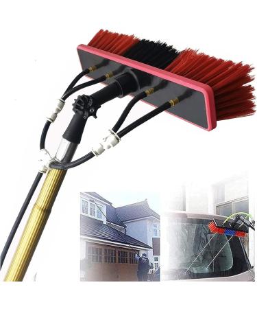 Window Cleaning Telescopic Pole Water Fed Extendable Brush for Cleaner Conservatory Roof Photovoltaic Panel Cleaning/Window Clean (Color : 7.2m/24ft)