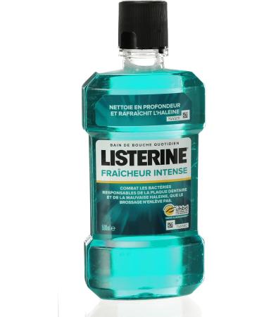 Buy Listerine Mouthwash Intensive Freshness 500ml Best for Oral Hygiene | International Shipping - Buy Online on GoSupps.com