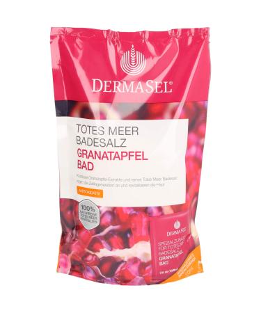 DERMASEL Dead Sea Bath Salt+Pomegranate SPA 1 P - Buy Online on GoSupps.com