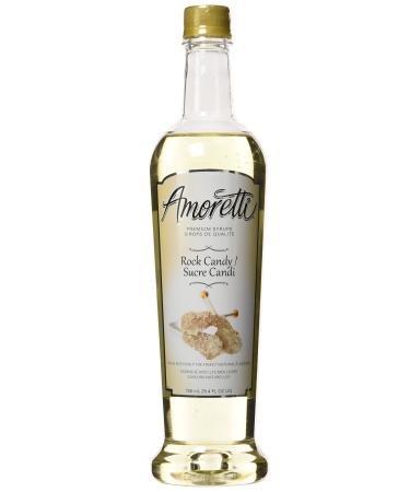 Amoretti Premium Rock Candy Syrup 25.4-Fluid-Ounce Bottle