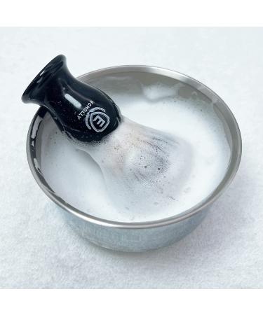 Echolly Luxury Synthetic Shaving Brush with Acrylic Handle - Perfect Gift for Men - 110*55mm - Buy Online on GoSupps.com