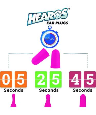 Dazzlears Women's Ear Plugs - Noise Cancelling & Hearing Protection (7 Pairs) - Buy Online on GoSupps.com