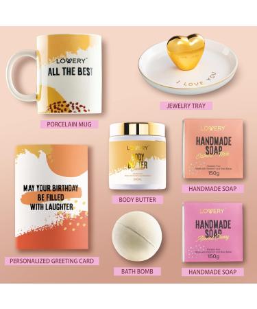 Personalized Gifts for Women | Funny & Inspirational Thank You Gifts | Unique Birthday Spa Gift Set for Wife Mom Sister Friend Coworker - Buy Online on GoSupps.com