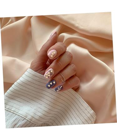 FOYTOKI 1 Glass Chip Glass Charms Filling Shiny Nail Stickers DIY Fillers Nail Nail Art Charms Manicure Charm Epoxy Filling DIY Glass Fillers Nail Art Rhinestones Epoxy Charms 0.5X0.3cm Golden - Buy Online on GoSupps.com