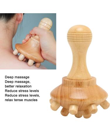 ZJchao Anti-Cellulite Massager - Mushroom & Octopus Wood Therapy for Stress Relief & Cellulite Removal - Buy Online on GoSupps.com
