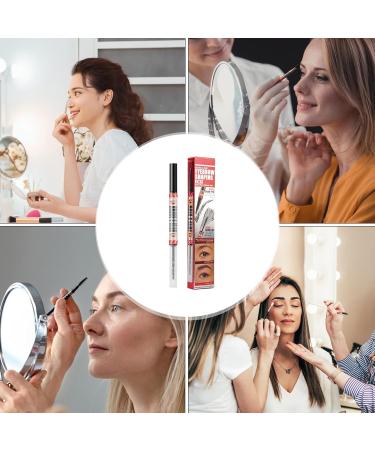  dmqdu Microblading Eyebrow Pen - Waterproof Eyebrow Pen | Dual-Tip Eyebrow Pencil and Waterproof Colored Gel - Natural Eyebrow Pen - Buy Online on GoSupps.com