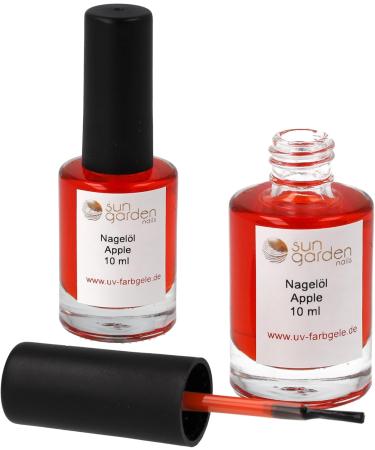 sun garden nails Nail oil in a brush bottle Set N 1 Peach Lemon Cherry Fruit Coconut 5x10ml - Buy Online on GoSupps.com