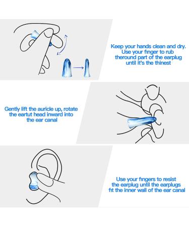 8 Pack Foam Earplugs for Shokz - Noise Cancelling 32 dB Sound Blocking Premium Soft Earplugs for Small Ear Canals - Perfect for Sleeping & Blocking Snoring - Buy Online on GoSupps.com