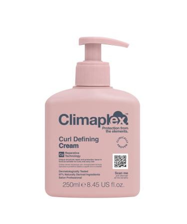 Curl Defining Cream - Volumizing Effect - Anti-Humidity Frizz Control - Protective and Restructuring Properties - Enhance Coils Ringlets and Movement - Leaves Hair Feeling Soft - 8.45 oz