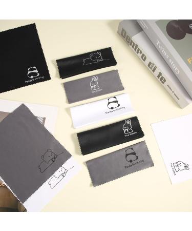 Buy 9pcs Cute Animal Microfiber Cleaning Cloths for Glasses - Soft Lens Wipes Perfect for Eyeglasses Cameras & Screens - Buy Online on GoSupps.com