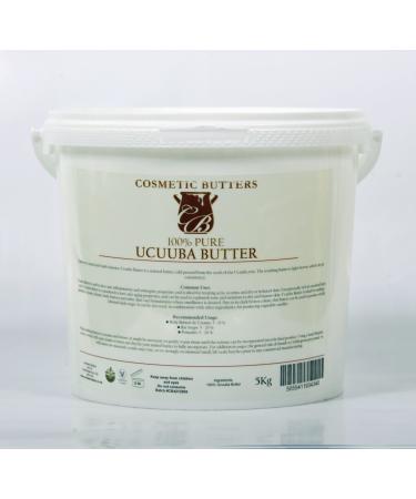 Mystic Moments | Cosmetic Butters | Ucuuba Virgin Butter 5Kg - Pure & Natural Cosmetic Butters Vegan GMO Free