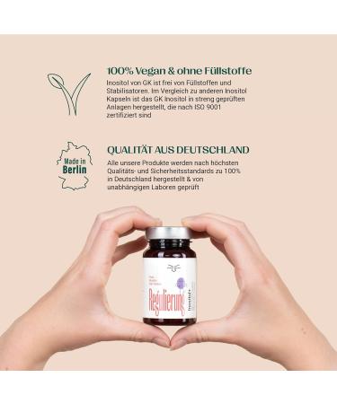 Regulation Inositol Tablets for PCOS - 120 Tablets with D-Chiro & Myo-Inositol B6 & B9 | International Shipping - Buy Online on GoSupps.com