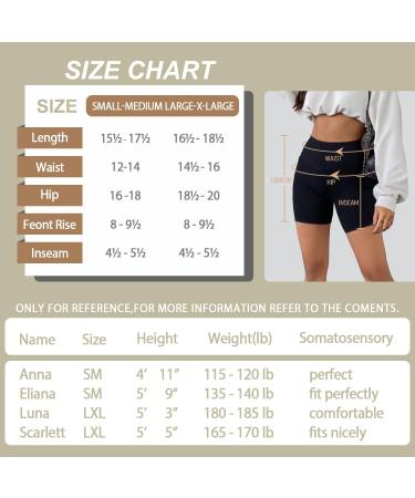 Fuelmefoot Women's High Waist Cycling Pants - Summer Yoga Shorts & Fitness Leggings - Black - Size L-XL - Buy Online on GoSupps.com