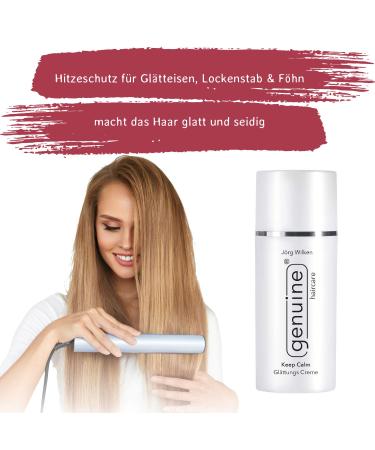 Keep Calm Smoothing Cream - Ultimate Heat Protection for All Hair Types | Vitalizing Haircare - Buy Online on GoSupps.com