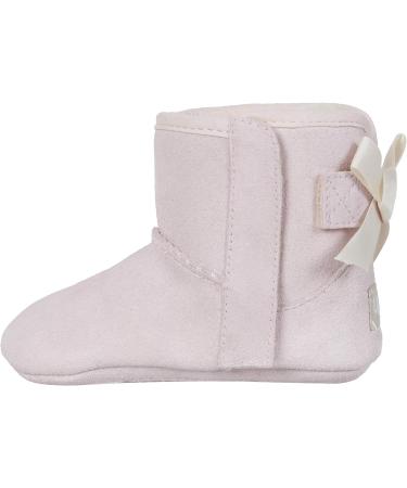 UGG Unisex Baby Jesse Bow II Fashion Boot & Beanie Set - Baby Pink | Size 4 UK - Buy Online on GoSupps.com