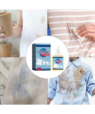 Spot Remover for Clothes | Spot Remover Fabric Stain Remover for Clothes Multi-Purpose Clothes Oil Stain Remover Laundry Cleaning Stubborn Stains Cleaner for Oil Vanish - Buy Online on GoSupps.com