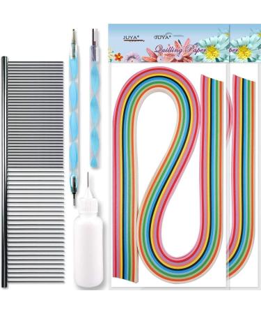 JUYA Quilling Paper and Tools Classic Set QK10 - Blue with Glue Included - Buy Online on GoSupps.com