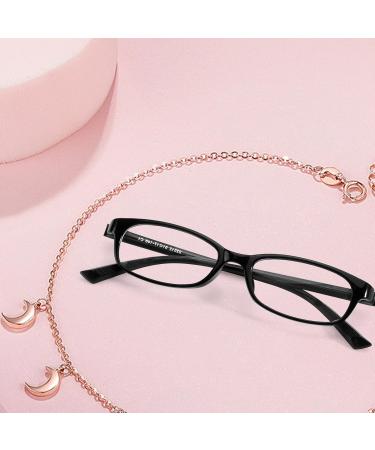 TJUTR Fashion Fake Glasses - Non-Prescription Clear Glasses for Women | Blue Light Blocking Y2K Cosplay Eyewear Frame TB22512-V3 Black-v3 - International Shipping Available - Buy Online on GoSupps.com