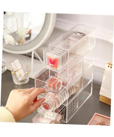 NOLITOY 1pc Box Eye Shadow Storage Box Storage Drawers Toiletry Organizer Makeup Storage Case Eyebrow Pencil - Buy Online on GoSupps.com