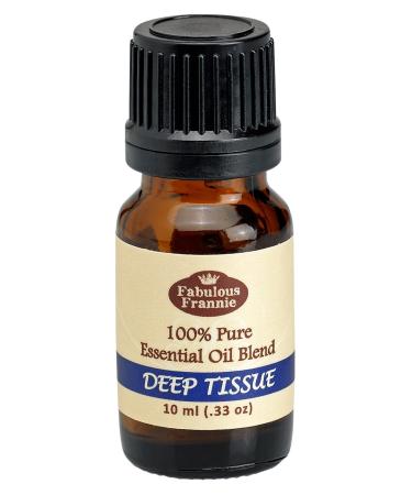 Fabulous Frannie Deep Tissue Essential Oil Blend 10ml Made with Wintergreen Camphor Lavender Ginger Chamomile & Helichrysum Pure Essential Oils.