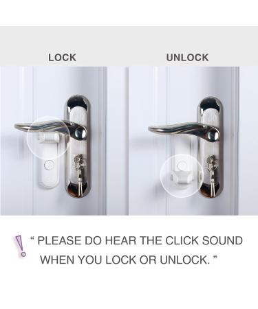 Moonybaby Door Locks for Kids Safety  2 Count  White - Buy Online on GoSupps.com