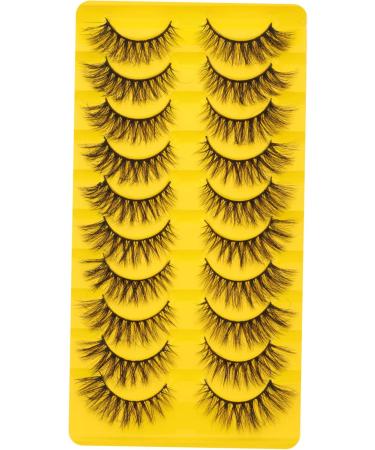 MAGICLULU Lash Strips 40 Pairs Fake Eyelashes Lash Bulk Natural Eyelashes Bulk Lashes Bulk Eyelashes Individual Lashes Human Hair Extensions Makeup Supplies 3d Extend Artificial Imitation - Buy Online on GoSupps.com