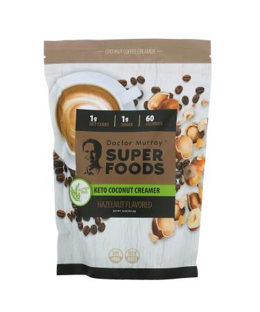 Dr. Murray's Super Foods Keto Coconut Creamer Hazelnut 16 oz (453.5 g)